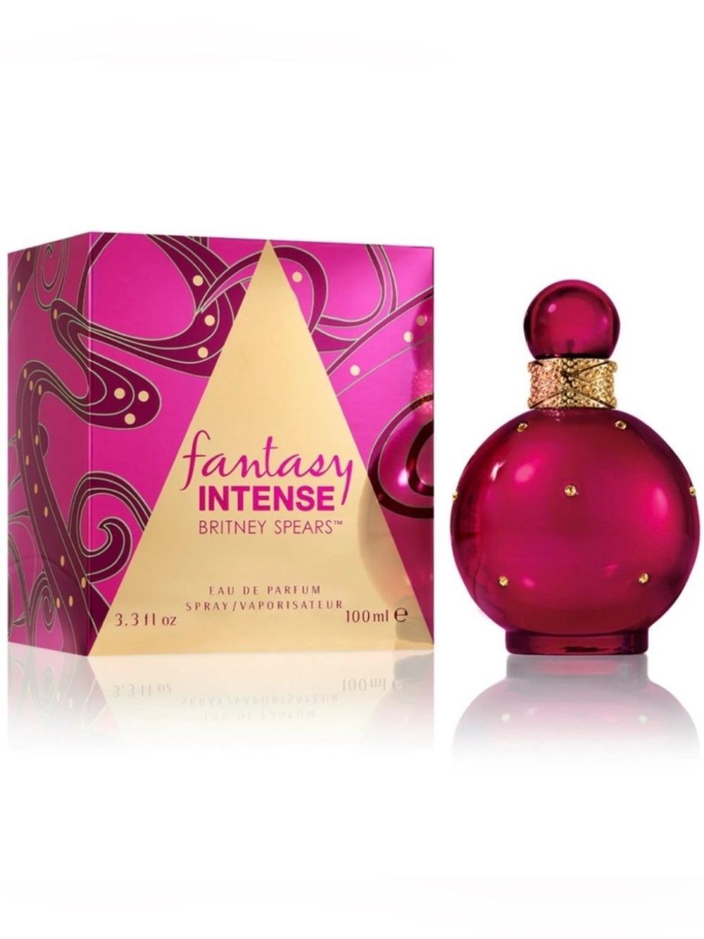 Britney Spears Fantasy Intense Perfume Fragrance 3.3 fl oz / 100 mL New & Sealed